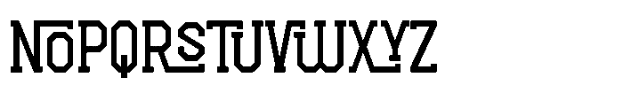 Drive Scout Regular Font UPPERCASE