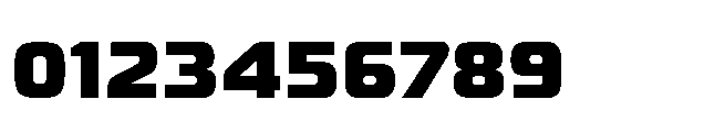 Driveform Font OTHER CHARS