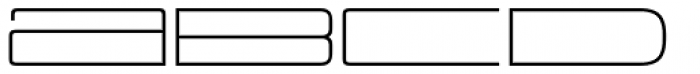 Driven Unicase Extended Light Font LOWERCASE