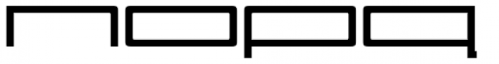 Driven Unicase Extended Medium Font LOWERCASE