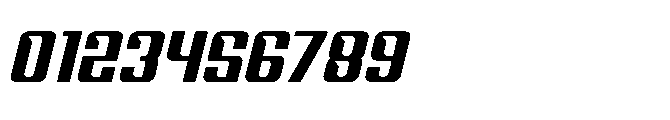 Drivery Enrich Italic Font OTHER CHARS