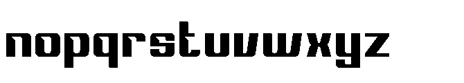 Drivery Enrich Regular Font LOWERCASE