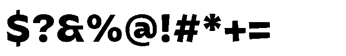 Driza Font OTHER CHARS