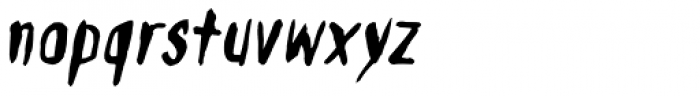 Droeming Normal Italic Font LOWERCASE