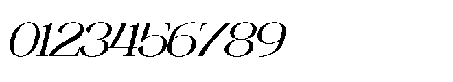 Drogel Italic Font OTHER CHARS