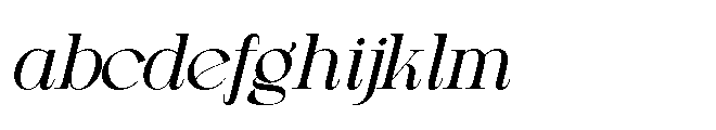 Drogel Italic FONT