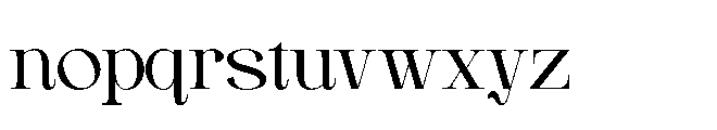 Drogel Regular Font LOWERCASE