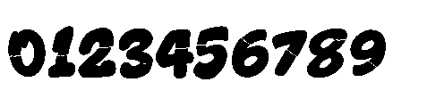 Drop Shade Regular Font OTHER CHARS