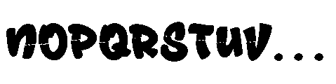 Drop Shade Regular Font LOWERCASE