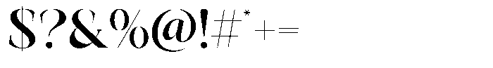 Drose Regular Font OTHER CHARS