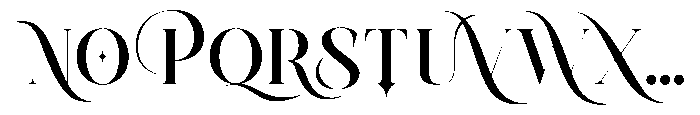Drose Regular Font UPPERCASE