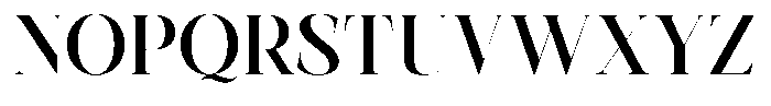 Drose Regular Font LOWERCASE