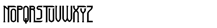 Druid Tree Font LOWERCASE