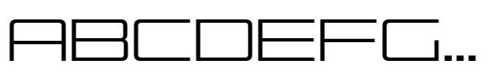 Drummer Extra Light Font LOWERCASE