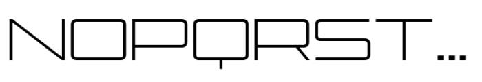 Drummer Thin Font LOWERCASE