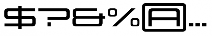 Drummer Ultra Expanded Medium Font OTHER CHARS