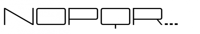 Drummer Ultra Expanded Thin Font LOWERCASE