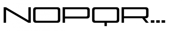 Drummer Ultra Expanded Font LOWERCASE