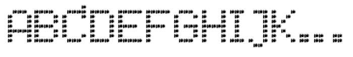 Drunken Pixel BC Unicase Font UPPERCASE