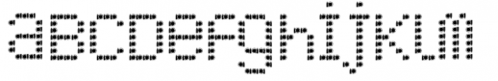 Drunken Pixel BC Unicase Font LOWERCASE