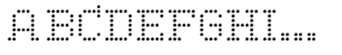 Drunken Pixel C Slab Serif D Font UPPERCASE