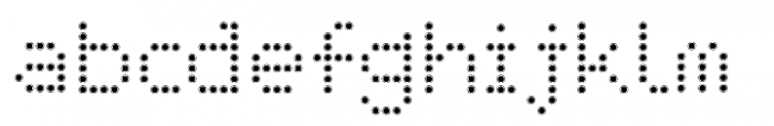 Drunken Pixel Cork Font LOWERCASE