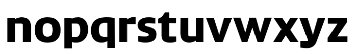 Druto Normal Black Font LOWERCASE