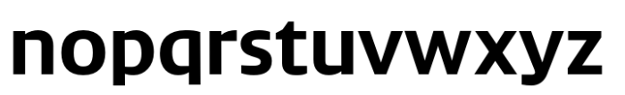 Druto Normal Bold Font LOWERCASE