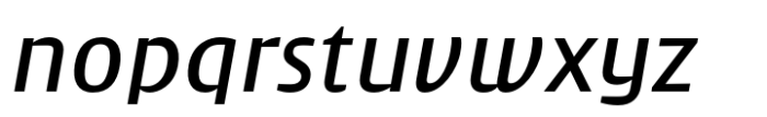 Druto Normal Regular Italic Font LOWERCASE