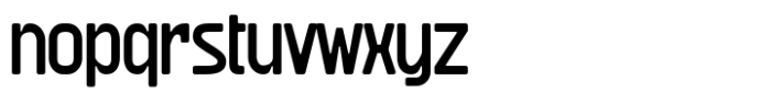 Dryouth Thin Font LOWERCASE