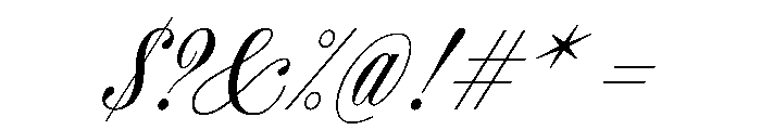 Drama Copperscript Font OTHER CHARS