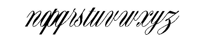 Drama Copperscript Font LOWERCASE