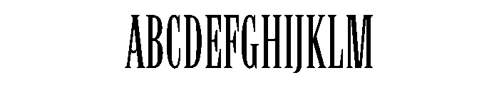 Drama Elzvir Font UPPERCASE