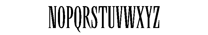 Drama Elzvir Font UPPERCASE