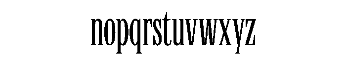 Drama Elzvir Font LOWERCASE