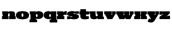 Drama Fatface Font LOWERCASE