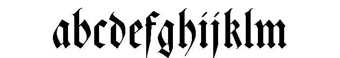 Drama Fraktur FONT