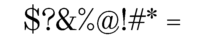 Drama Scotch Font OTHER CHARS