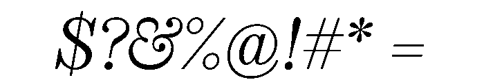 Drama ScotchItalic Font OTHER CHARS