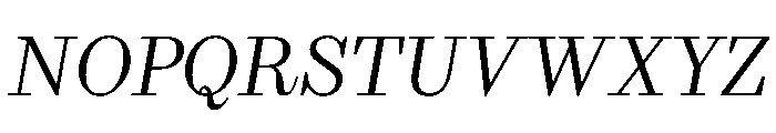 Drama ScotchItalic Font UPPERCASE