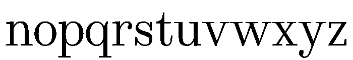 Drama Scotch Font LOWERCASE