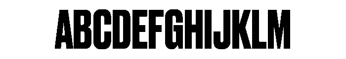 Druk Bold Font UPPERCASE