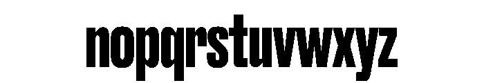 Druk Bold Font LOWERCASE