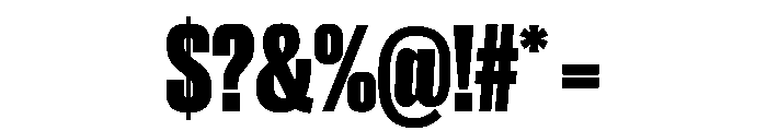 Druk Heavy Font OTHER CHARS