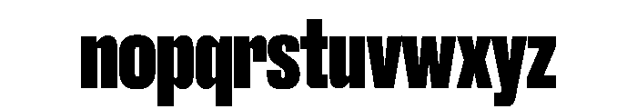 Druk Heavy Font LOWERCASE