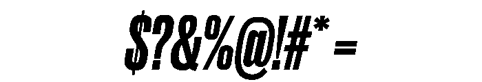 Druk Medium Italic Font OTHER CHARS