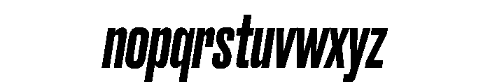 Druk Medium Italic Font LOWERCASE