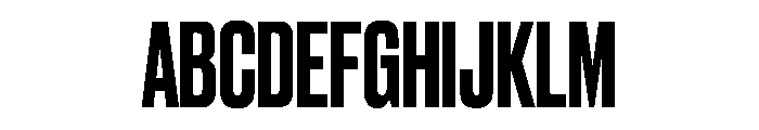 Druk Medium Font UPPERCASE