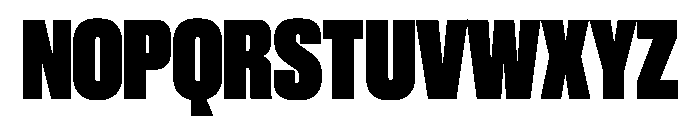 Druk Super Font UPPERCASE