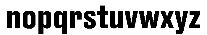 Druk Text Bold Font LOWERCASE